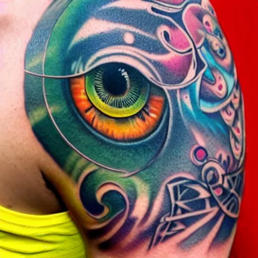 David SZ - Psychedelic surrealistic tattoo | iNKPPL