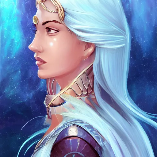 Image similar to Princess 'Kida' Kidagakash, Atlantis the lost empire, perfect face, concept art, unique features, trending on art station, digital painting, stunning details,