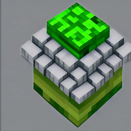 prompthunt: minecraft creeper in real life, concept art, fantasy