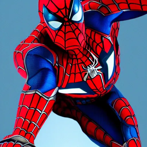 Image similar to spider man as optimus prime photorealistic