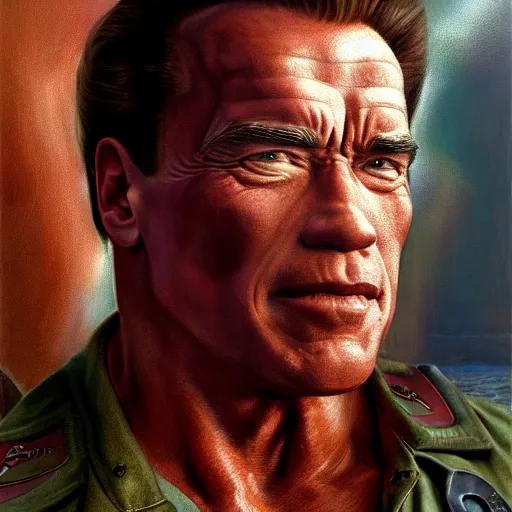 Image similar to arnold schwarzenegger as mario, looking into the camera, detailed, centered, digital painting, artstation, concept art, donato giancola, joseph christian leyendecker, wlop, boris vallejo, breathtaking, 8 k resolution, extremely detailed, beautiful, establishing shot, artistic, hyperrealistic, beautiful face, octane render, cinematic lighting, dramatic lighting, masterpiece