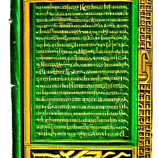 Image similar to emerald tablet of hermes trismegustus