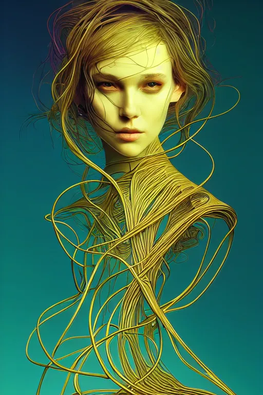 Image similar to ai art is souless, phantom, dreary, dramatic, fluid, golden ratio, artstation, moebius + loish, hd, long vines