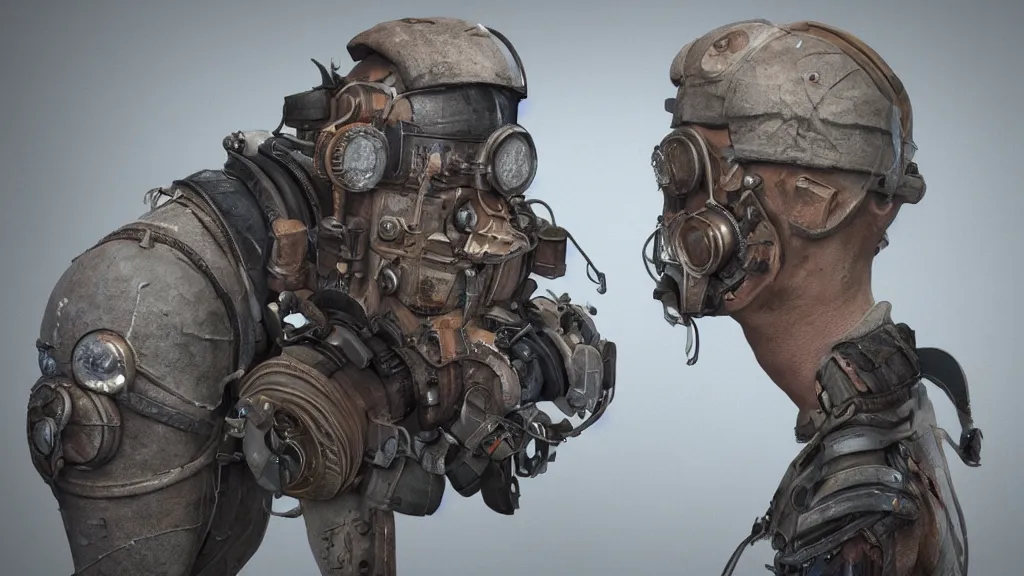 Image similar to dustpunk beginning topology 3 d concept render, cgsociety