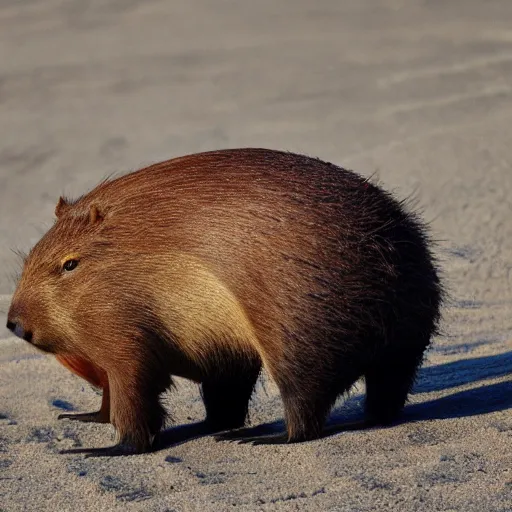 Image similar to Capybara coconut fusion