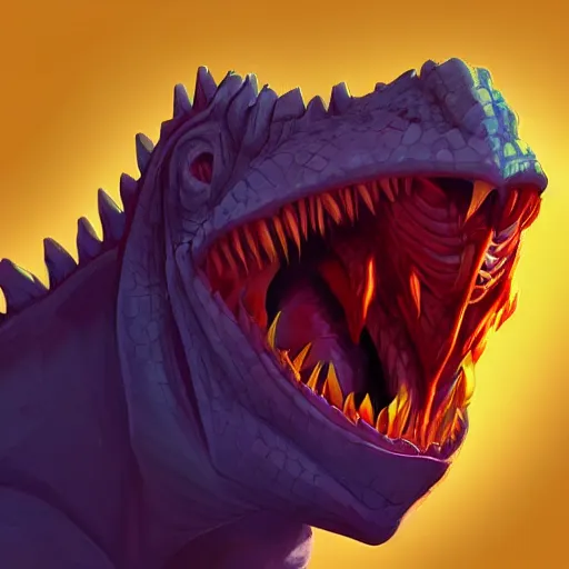 Image similar to Portrait of a Lizardman, evil look, mattepainting concept Blizzard pixar maya engine on stylized background splash comics global illumination lighting artstation lois van baarle, ilya kuvshinov, rossdraws