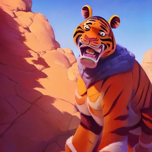 Image similar to obama as tigger, ben hur, loftis, cory behance hd by jesper ejsing, by rhads, makoto shinkai and lois van baarle, ilya kuvshinov, rossdraws global illumination