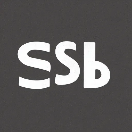 Image similar to a logo for SD with two letters and also reading Stable Diffusion