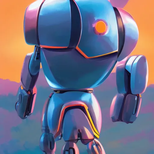 Image similar to metabots medabots medarotto medarot robot minimalist comics, behance hd by jesper ejsing, by rhads, makoto shinkai and lois van baarle, ilya kuvshinov, rossdraws global illumination ray tracing hdr radiating a glowing aura