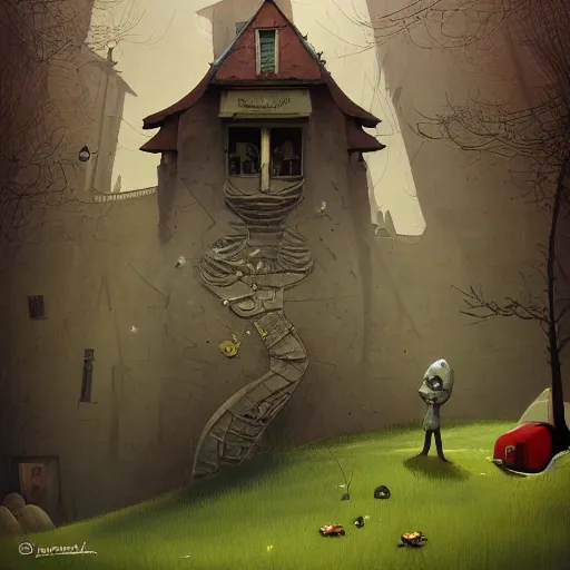 Image similar to Joker, artwork by Gediminas Pranckevicius,