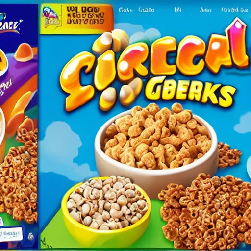 Image similar to a box of cereal but it’s a video game