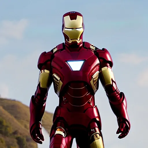 Prompt: tom cruise as iron man
