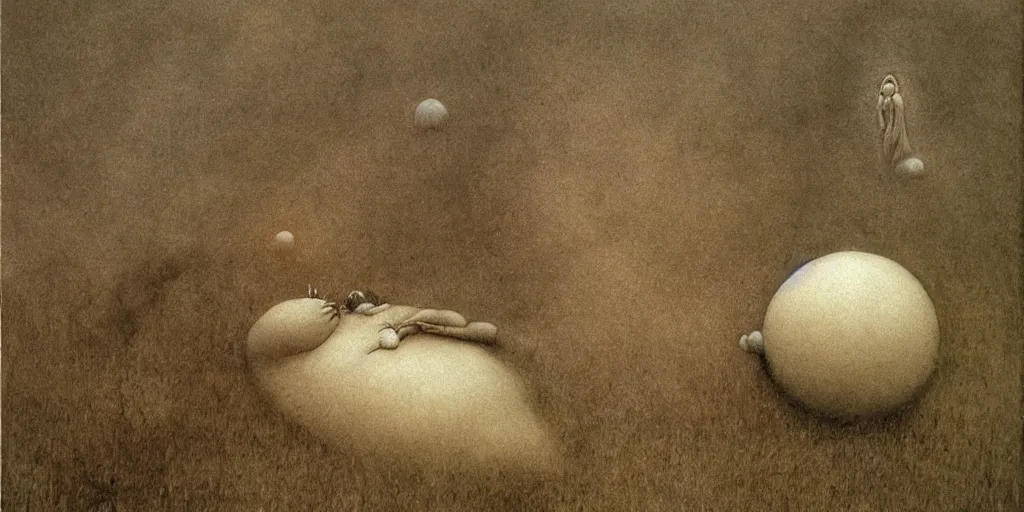 Prompt: ((Snorlax)) by Beksinski, Luis Royo