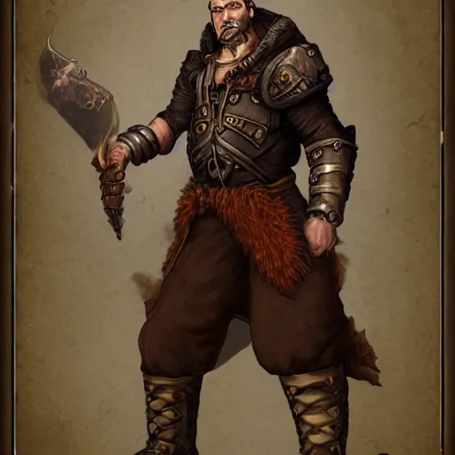 Image similar to character portrait from baldurs gate