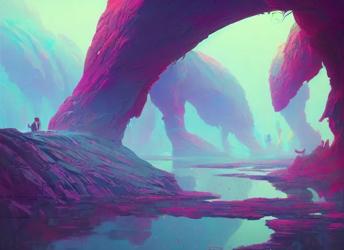 Prompt: A psychedelic nutritious , vibrant color scheme, highly detailed, in the style of romanticism, cinematic, artstation, Moebius, Greg rutkowski