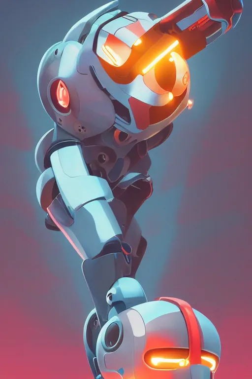 Image similar to metabots medabots medarotto medarot robot minimalist comics helmet mask neon cybereye, behance hd by jesper ejsing, by rhads, makoto shinkai and lois van baarle, ilya kuvshinov, rossdraws global illumination ray tracing hdr radiating a glowing aura