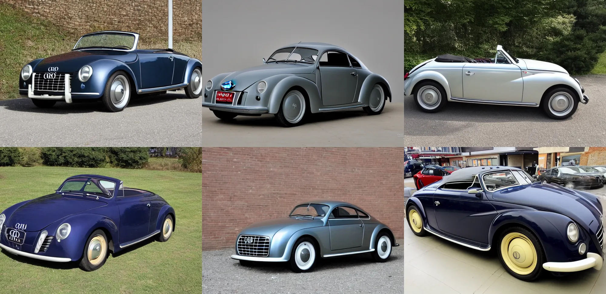 Prompt: 1950 audi tt