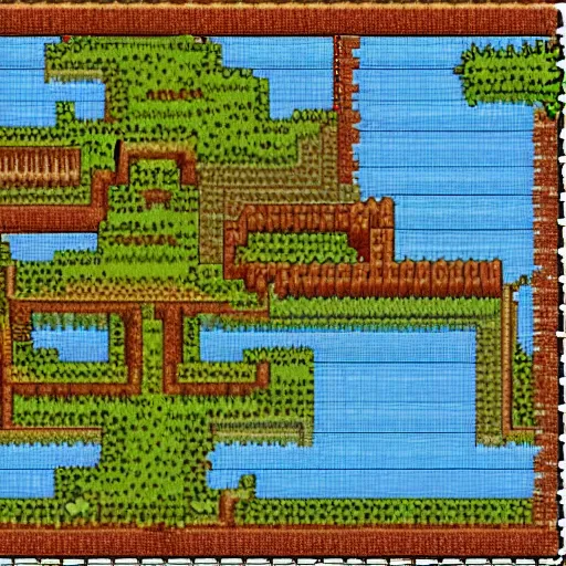 Image similar to fantasy rpg overworld map, three continents, 16-bit pixel