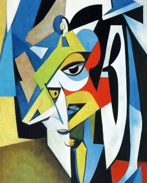 cubism painting of an orc warrior inspired by Pablo | Stable Diffusion ...