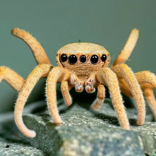 Image similar to National Geographic photo of spiders with octopus tentacles