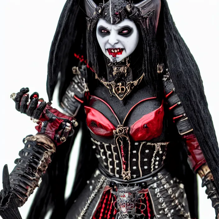 Image similar to photograph of a vampire queen warrior. extremely detailed. dslr. standard lens. 3 5 mm 8 k