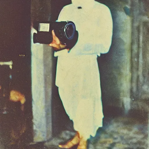 Image similar to a jocular demon, 1 6 mm film, autochrome