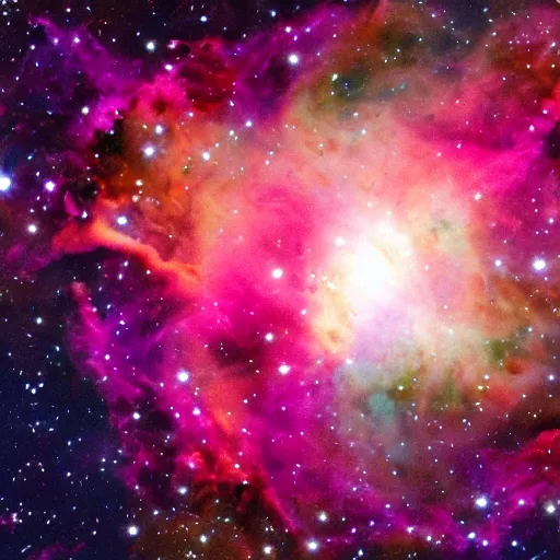 Prompt: rose nebula