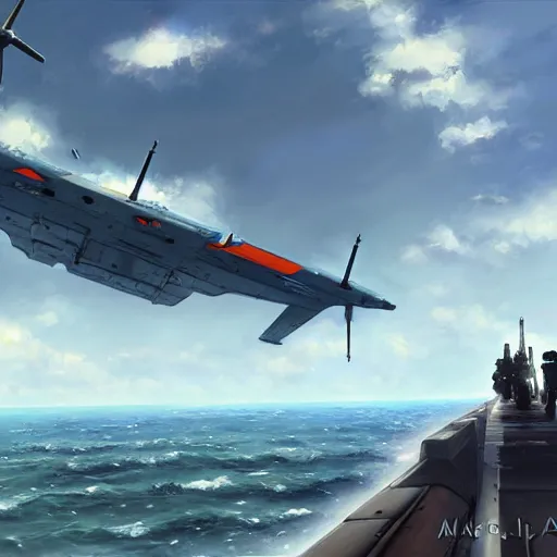 Prompt: the normandy landing, highly detailed, digital painting, concept art, sharp focus, by makoto shinkai