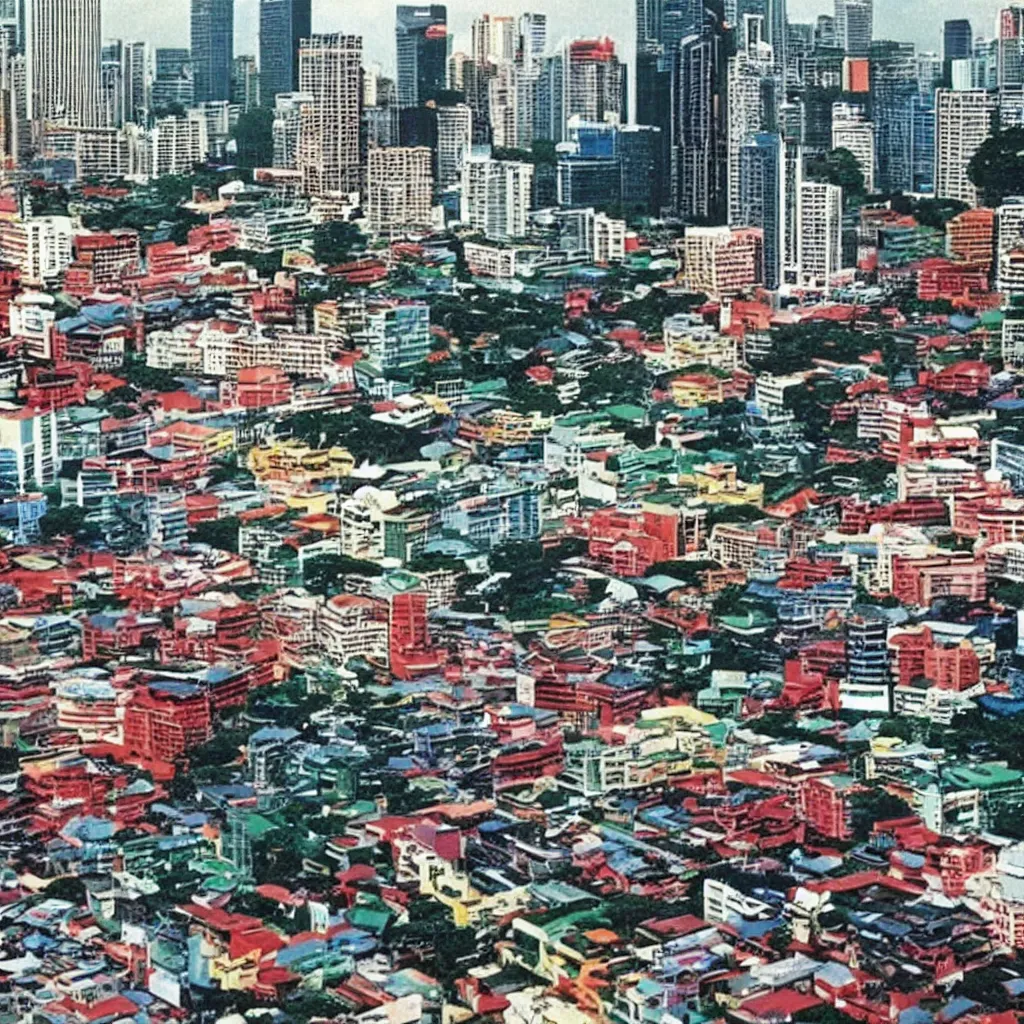 Image similar to a 1 9 9 0 s singaporean government camapign poster