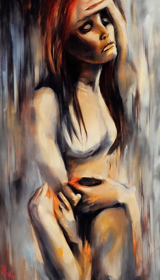 Prompt: techno artwork, by emilia wilk