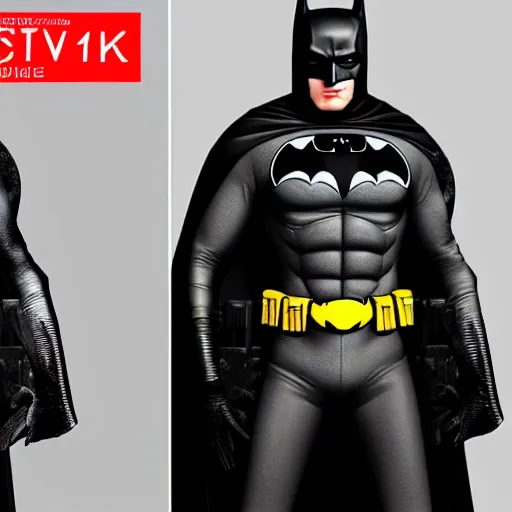 Prompt: Vladimir Mayakovsky batman 4k realistic photoreal