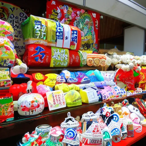 Prompt: Kagoshima souvenirs