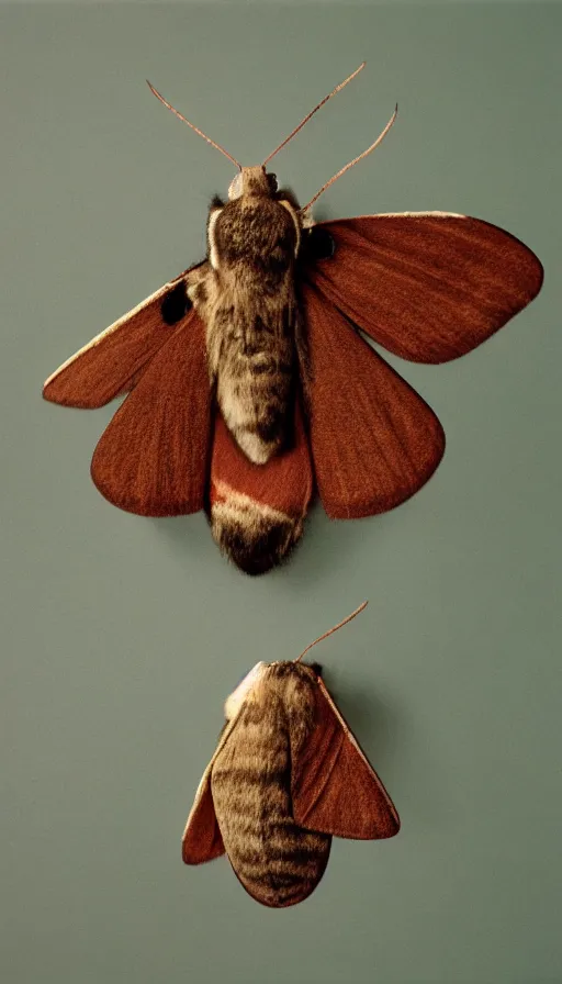 Image similar to 7 0 s movie still of a horse moth, cinestill 8 0 0 t 3 5 mm eastmancolor, heavy grain, high quality, high detail