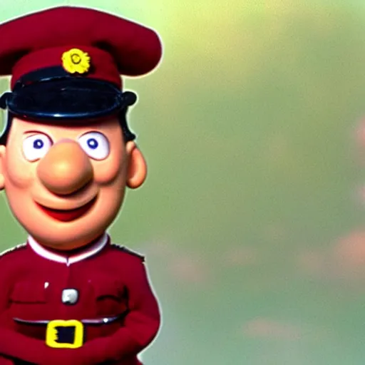 Image similar to herman goering in postman pat