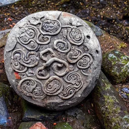 Image similar to this ancient chinese artifact found by a hong kong fisherman baffles modern archeologists