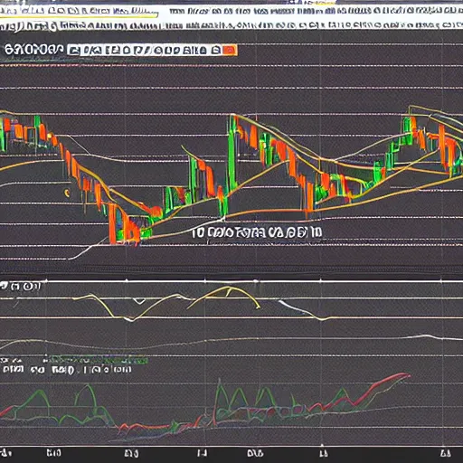 Prompt: bitcoin to the moon, 1 0 0 k $ chart