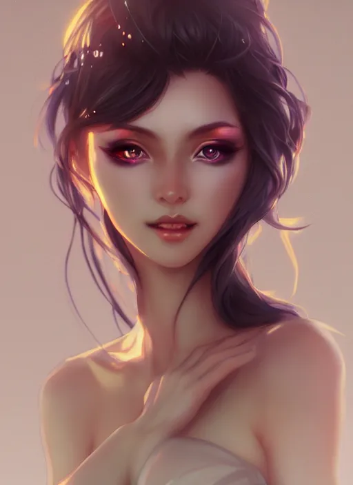 Image similar to goddess fullbody view, beautiful face, highly detailed, takuji kawano, artstation, soft light, sharp focus, illustration, character design