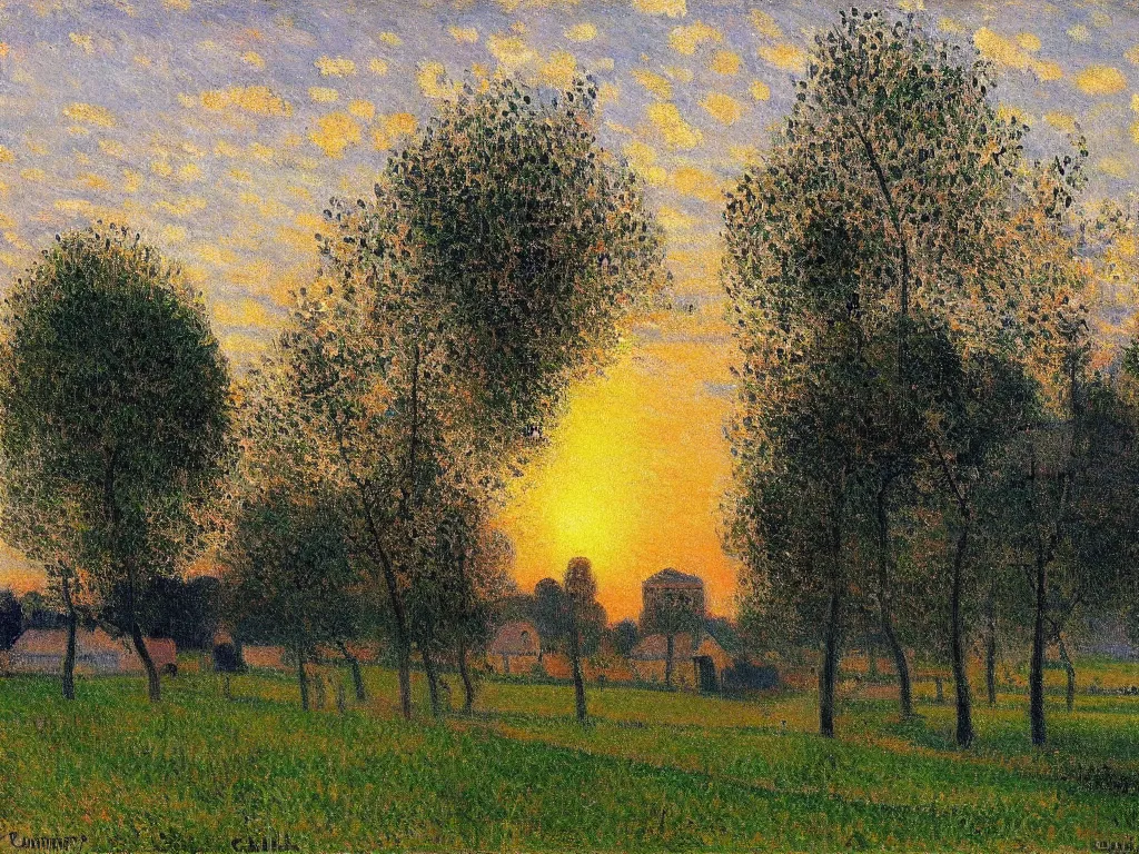 Image similar to 🌅 by camille pissaro