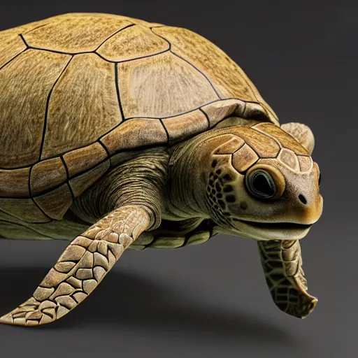 Image similar to , a mouse turning into a turtle, ultra realistic, intricate details, highly detailed, photorealistic, octane render, 8 k, unreal engine.