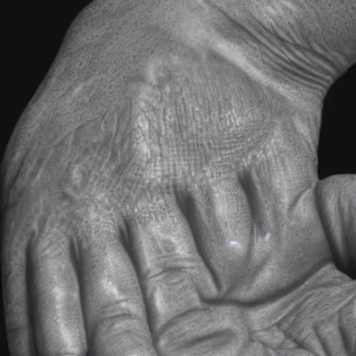 Image similar to photorealistic high detail illustration of a hand, anatomically correct, subsurface scattering, 8 k, hdr