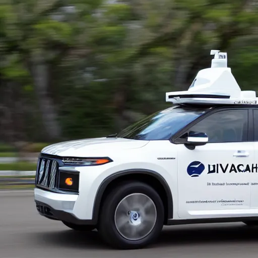 Prompt: UHD Iguana driving a driverless car