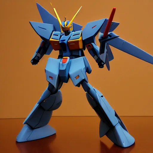 Image similar to a gundam battle model