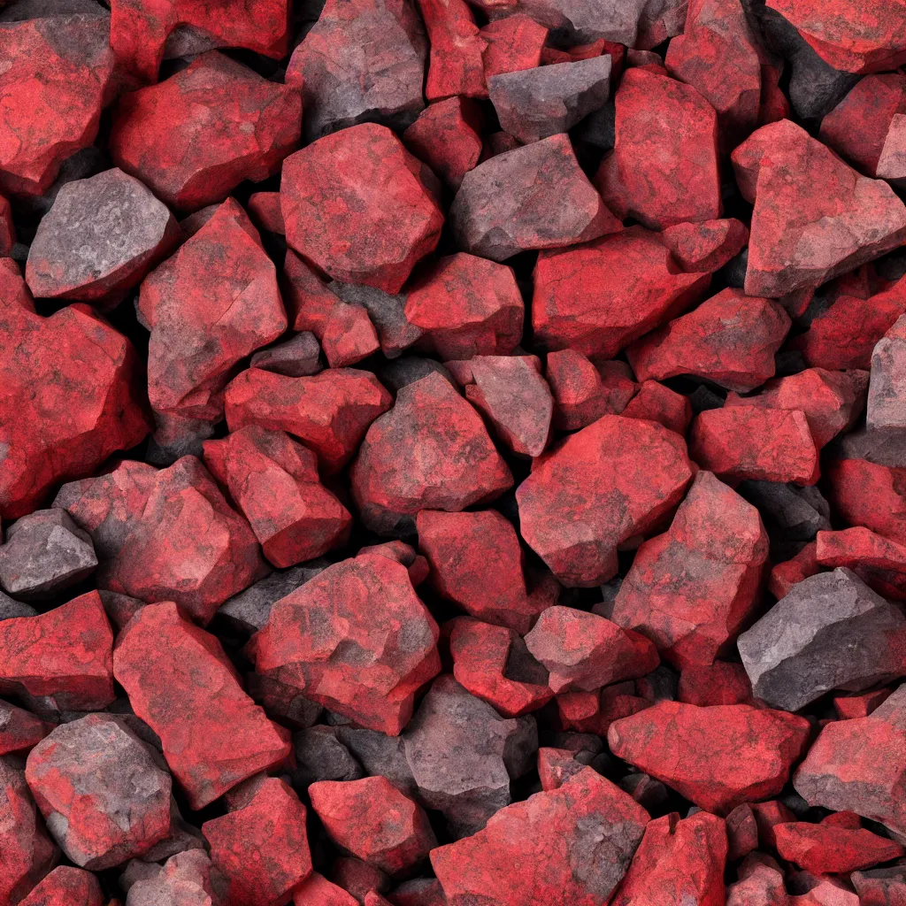 Image similar to red gemstone ore texture material, high definition, high detail, 8k, photorealistic