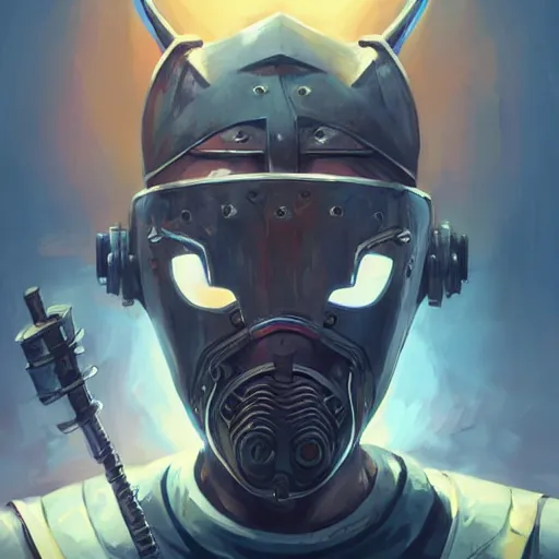 Image similar to cyberpunk viking helmet mask warrior goddess robot ninja fantasy, art gta 5 cover, official fanart behance hd artstation by jesper ejsing, by rhads, makoto shinkai and lois van baarle, ilya kuvshinov, ossdraws