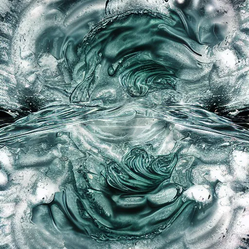 Image similar to melted liquephotographs submerged digitalart