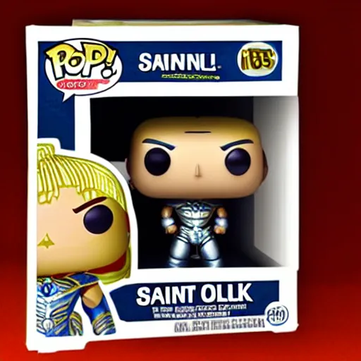 Prompt: saint seiya funko pop