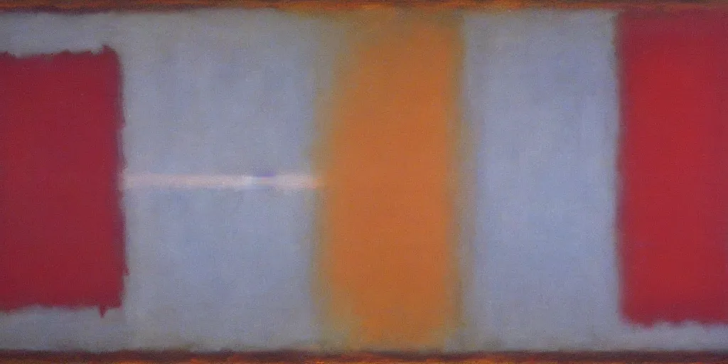 Image similar to Rothko painting