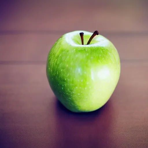 Image similar to a beautiful photo of a green apple