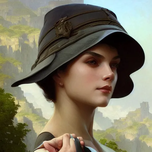 Image similar to sergeant, cliffs, intricate, elegant, highly detailed, digital painting, artstation, concept art, smooth, sharp focus, illustration, art by artgerm and greg rutkowski and alphonse mucha and william - adolphe bouguereau