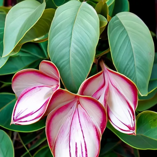 Prompt: medinilla magnifica flowers